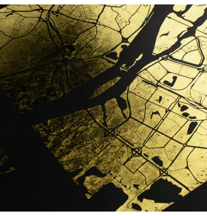 Постер "Карта города: геотег" персонализированный А3, фото 3, цена 500 грн